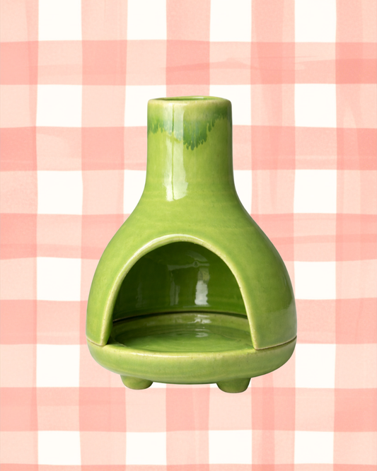 Custom Glazed Incense Burner