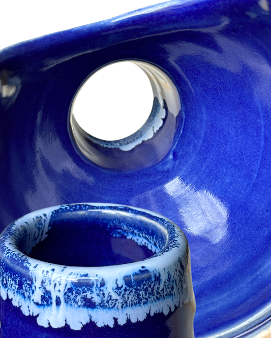 Royal Blue Incense Burner